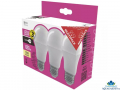 EMOS LED iarovka Classic A60 10,5W E27 Tepl biela, 3 ks