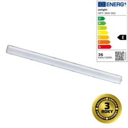 Solight LED osvetlenie prachotesn, IP65, 36W, 4200lm, 4000K, 123cm, Lifud