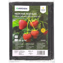 Netkan� text�lia mul�ovacia �ierna, 1,6 x 10 m, 50 g/m2; UV stabiln�