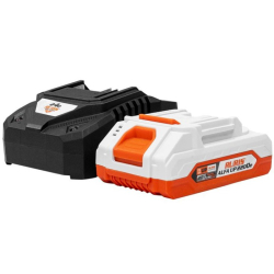 Ruris Nabjaka + akumultor 20V 2Ah