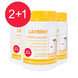 Baktoma LA 3x500g Baktrie do latrny