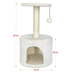 Cat Tree CT03 krabadlo pre maky 69cm