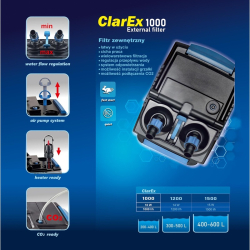 ClarEx 1000 vonkaj�� akv�riov� filter