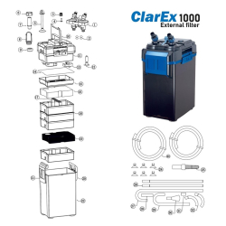 ClarEx 1000 vonkaj�� akv�riov� filter
