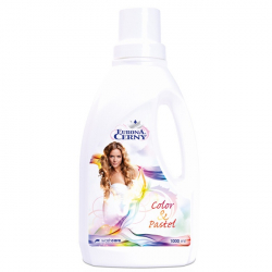 Eurona Cerny Color & Pastel tekut prostriedok na farebn a pestr 1l
