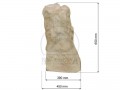 Fountain Stone FS65 - Rozmery fontny