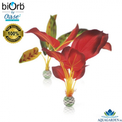 biOrb Silk Plant Set L Green & Red - Akváriové rastlinky