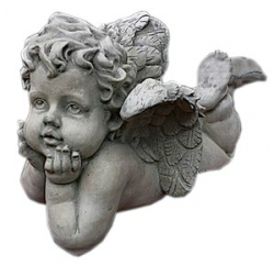 Ležiaci anjel - Dekorácia D25