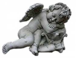 Spiaci anjel - Dekorácia D26