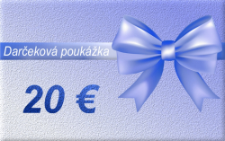 Darčeková poukážka 20 €