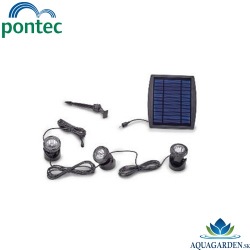 Pontec PondoSolar LED Set 3 – Solárna sada LED osvetlenia