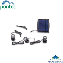 Pontec PondoSolar LED Set 3  Solrna sada LED osvetlenia