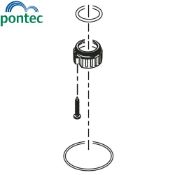 Spare part clip bolt set UVC 7, 9, 11 W